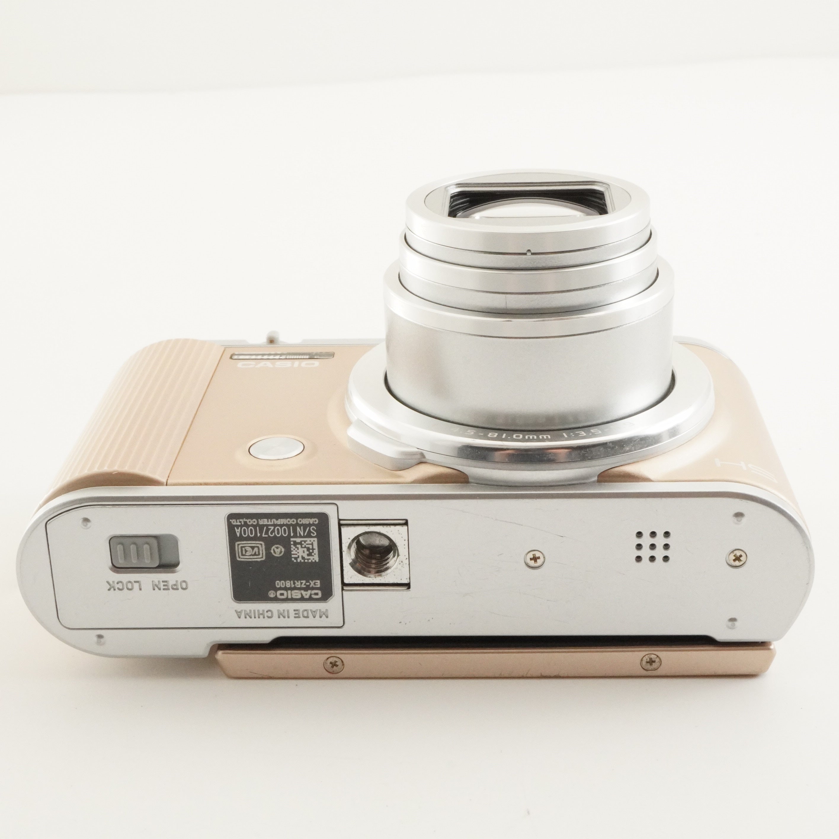 CASIO EXILIM EX-ZR1800 Gold + 4GB SDHC Card Digital Camera from