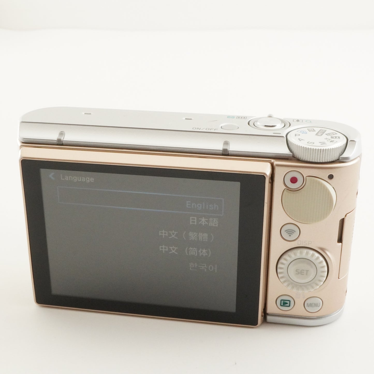 CASIO EXILIM EX-ZR1800 Gold + 4GB SDHC Card Digital Camera from Japan #10774