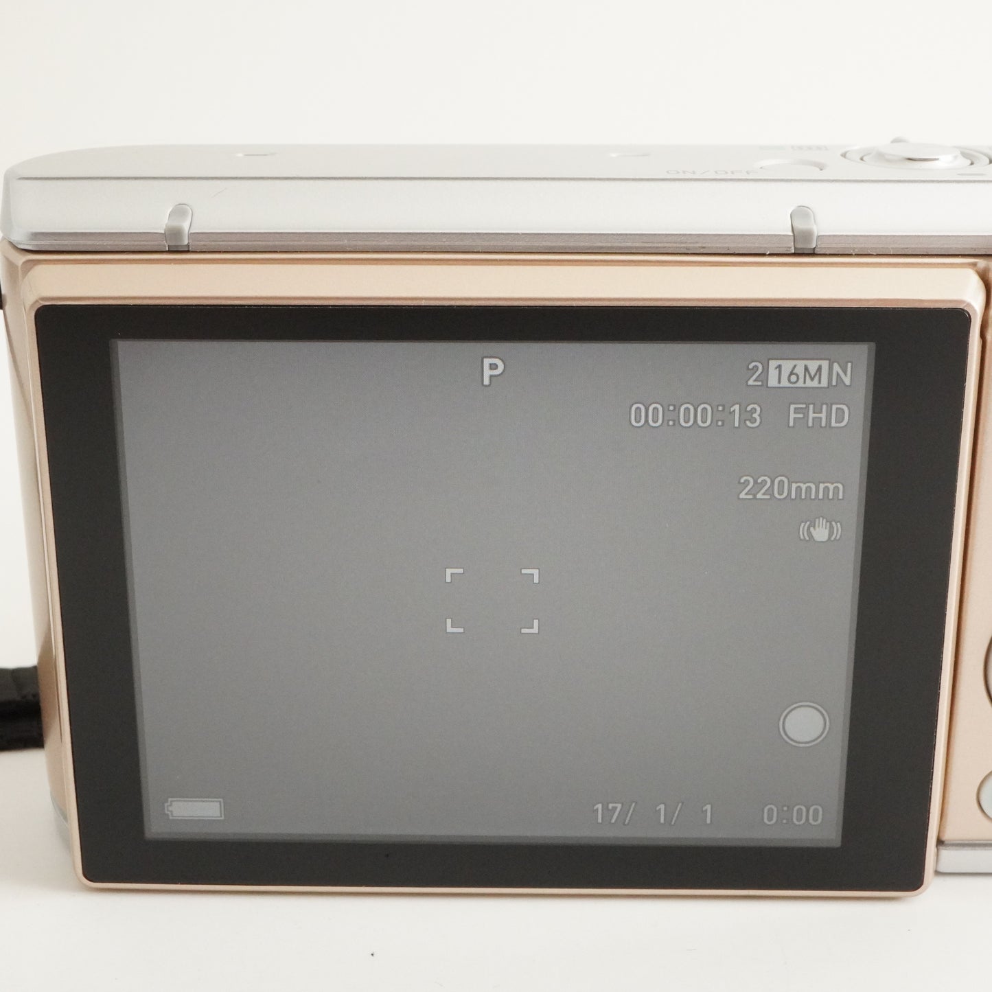 CASIO EXILIM EX-ZR1800 Gold + 4GB SDHC Card Digital Camera from Japan #10776