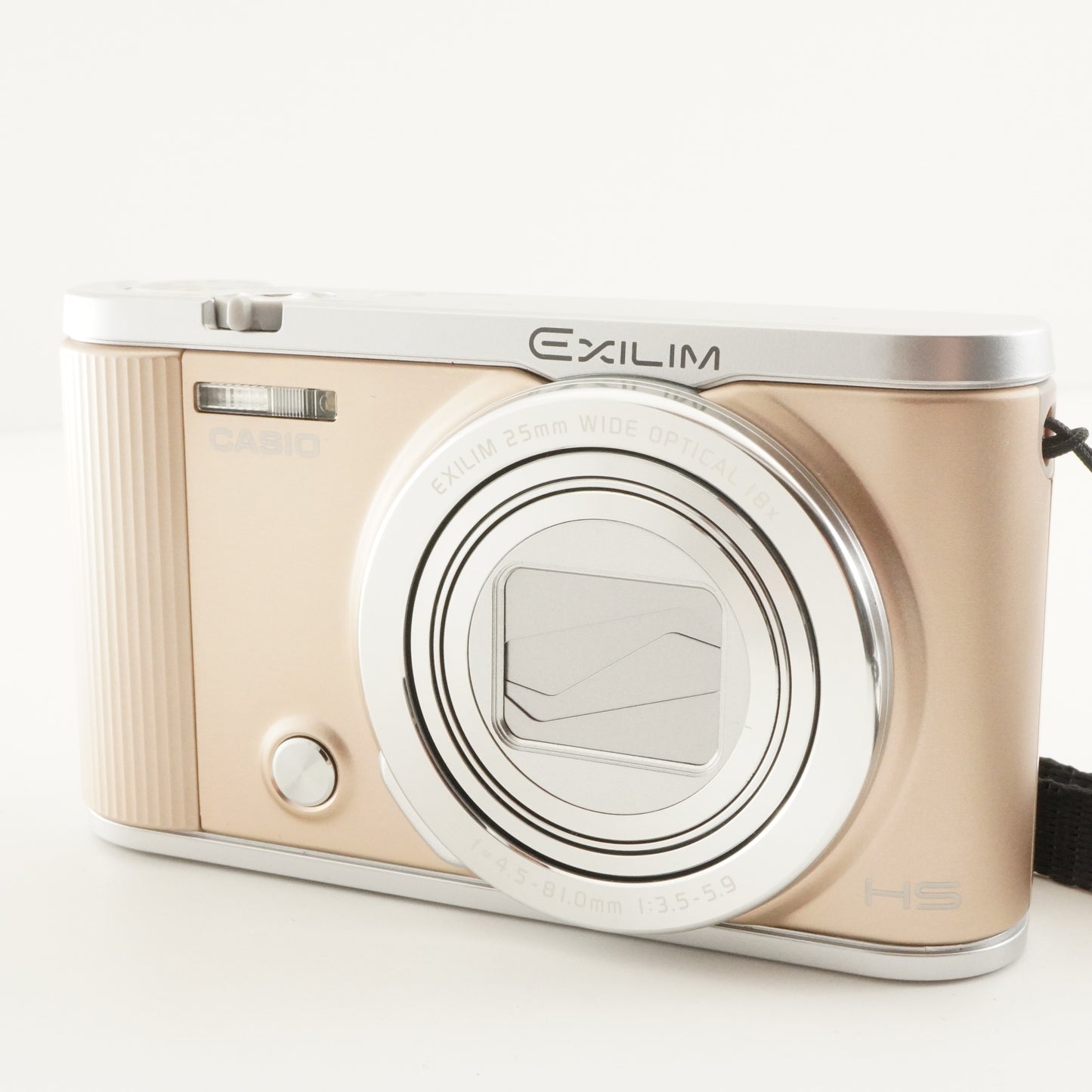 CASIO EXILIM EX-ZR1800 Gold + 4GB SDHC Card Digital Camera from Japan #10776
