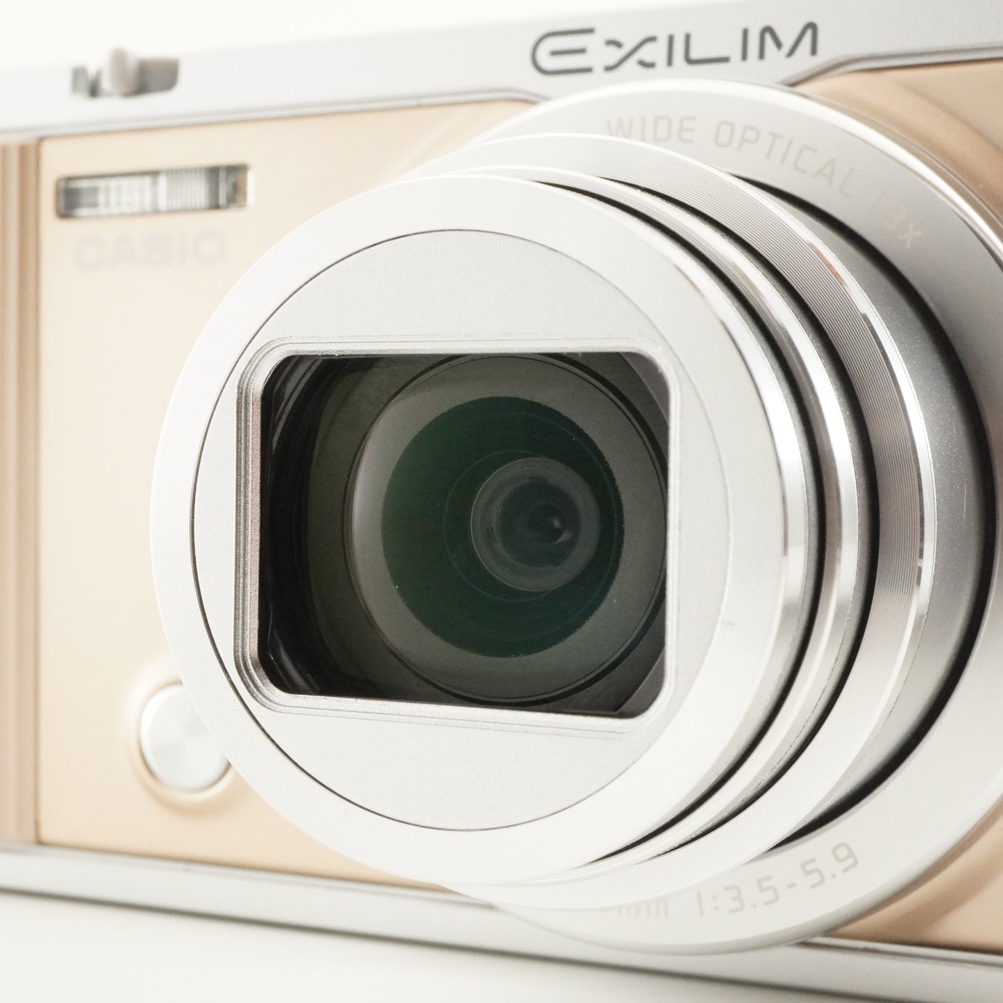 CASIO EXILIM EX-ZR1800 Gold + 4GB SDHC Card Digital Camera from Japan #10776