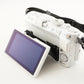 [1,709 Shots] OLYMPUS PEN E-PL6 White +14-42 EZ +40-150 In Box from Japan #10779