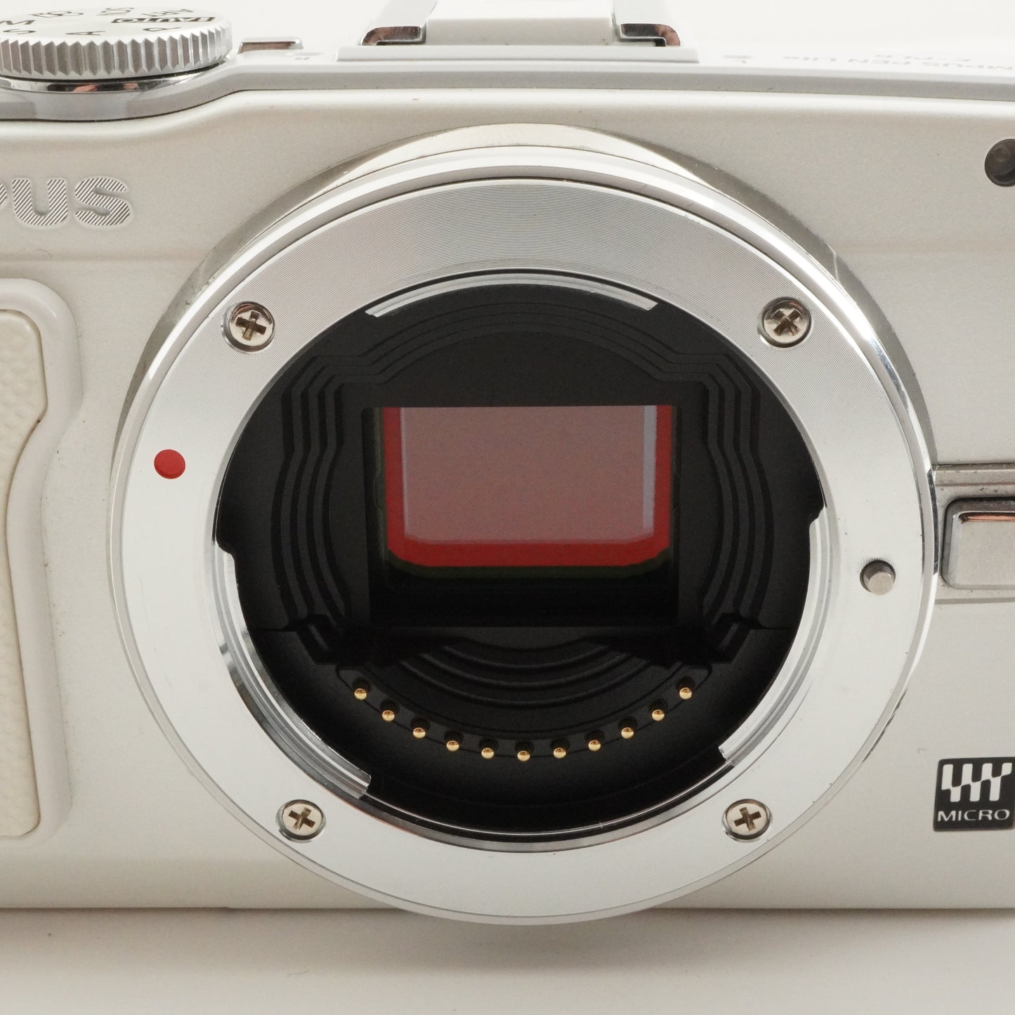 [1,709 Shots] OLYMPUS PEN E-PL6 White +14-42 EZ +40-150 In Box from Japan #10779
