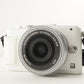 [1,709 Shots] OLYMPUS PEN E-PL6 White +14-42 EZ +40-150 In Box from Japan #10779