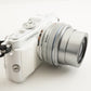 [1,709 Shots] OLYMPUS PEN E-PL6 White +14-42 EZ +40-150 In Box from Japan #10779