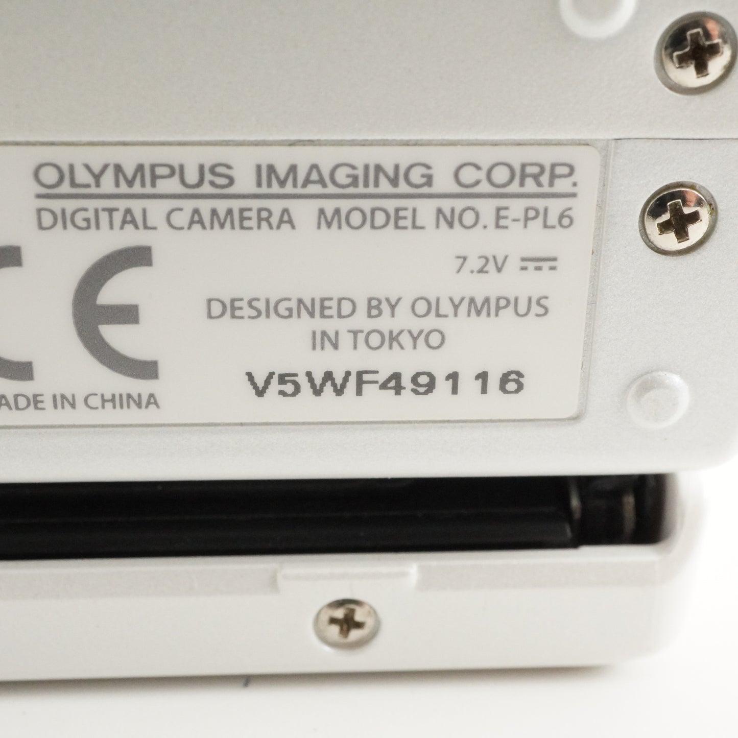 [1,709 Shots] OLYMPUS PEN E-PL6 White +14-42 EZ +40-150 In Box from Japan #10779