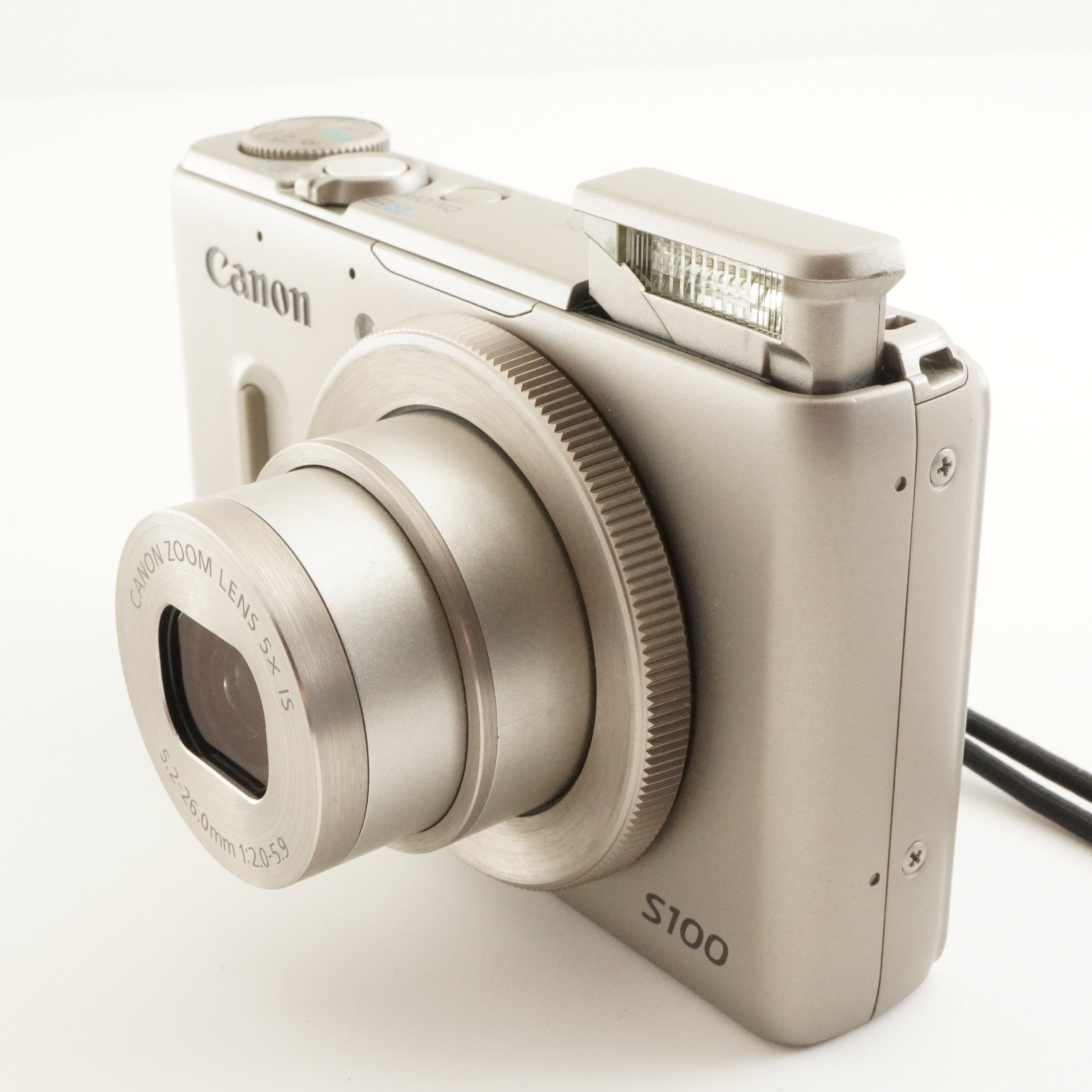Canon PowerShot S100 Silver + 4GB SDHC Card Digital Camera from