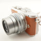 [398 Shots] OLYMPUS PEN E-PL8 Brown +14-42mm +Case +4GB SDCard from Japan #10781