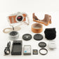 [398 Shots] OLYMPUS PEN E-PL8 Brown +14-42mm +Case +4GB SDCard from Japan #10781