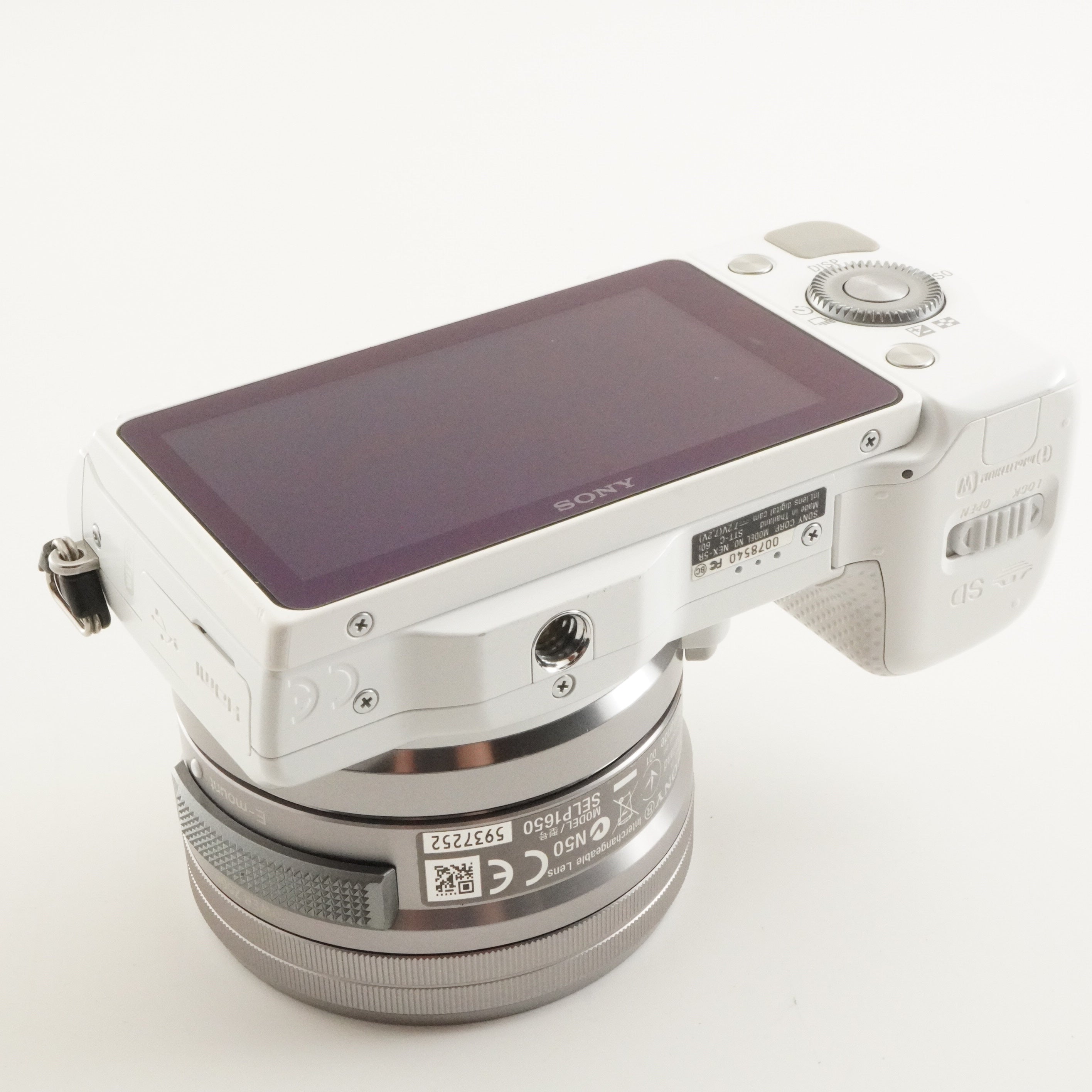 9,479 Shots] SONY NEX-5R White + E PZ 16-50mm +8GBG SDHC Card from