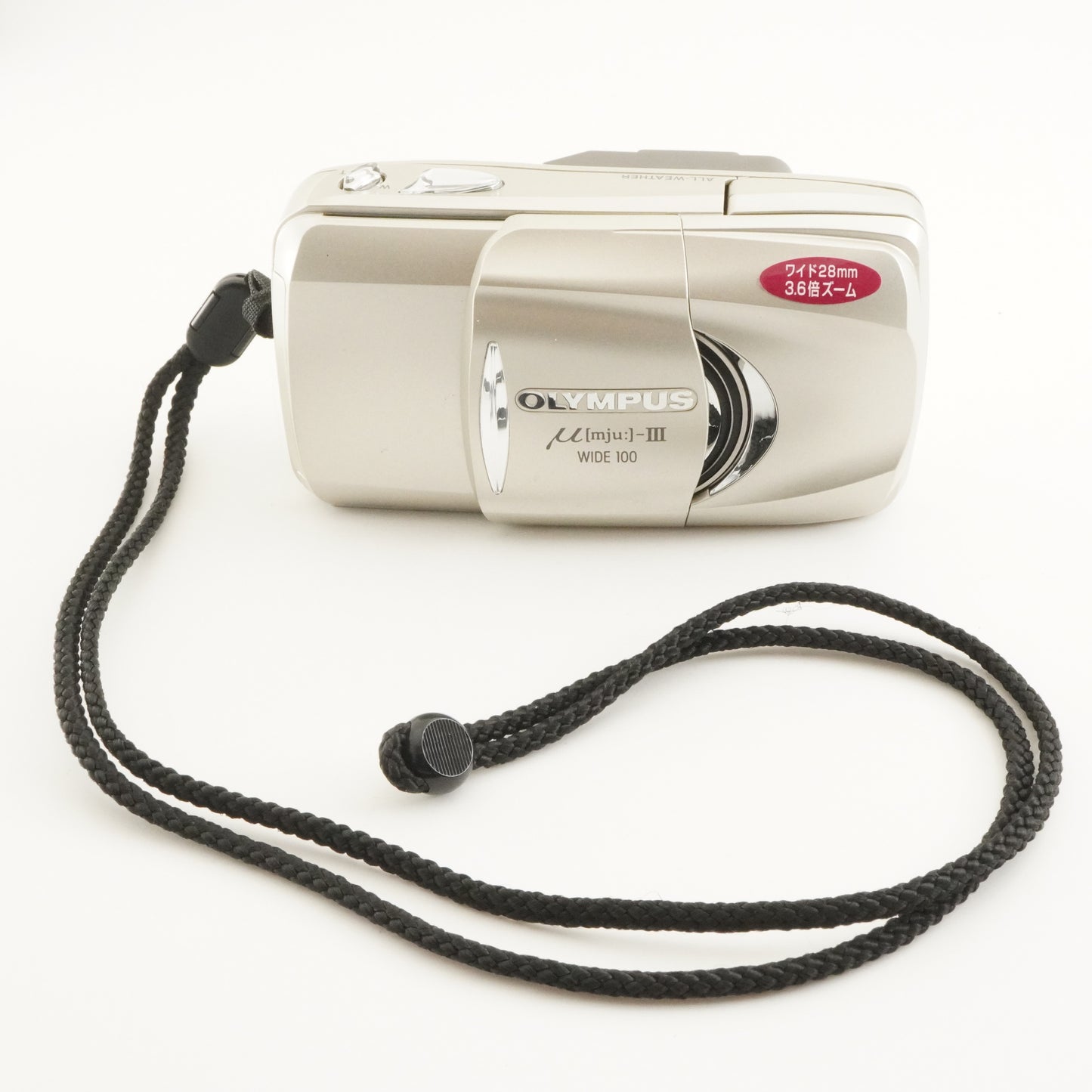 OLYMPUS mju III WIDE 100 [mju:] Point & Shoot Film Camera from Japan #10784