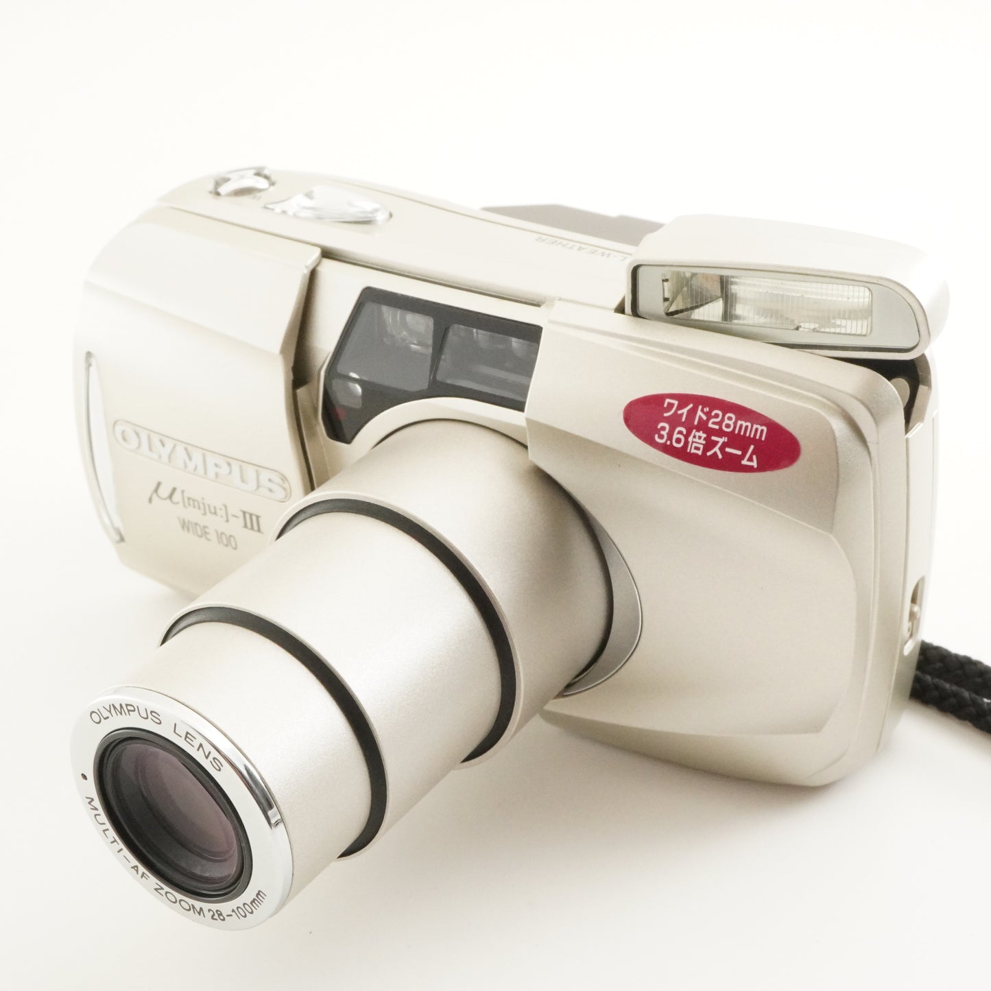 OLYMPUS mju III WIDE 100 [mju:] Point & Shoot Film Camera from Japan #10784