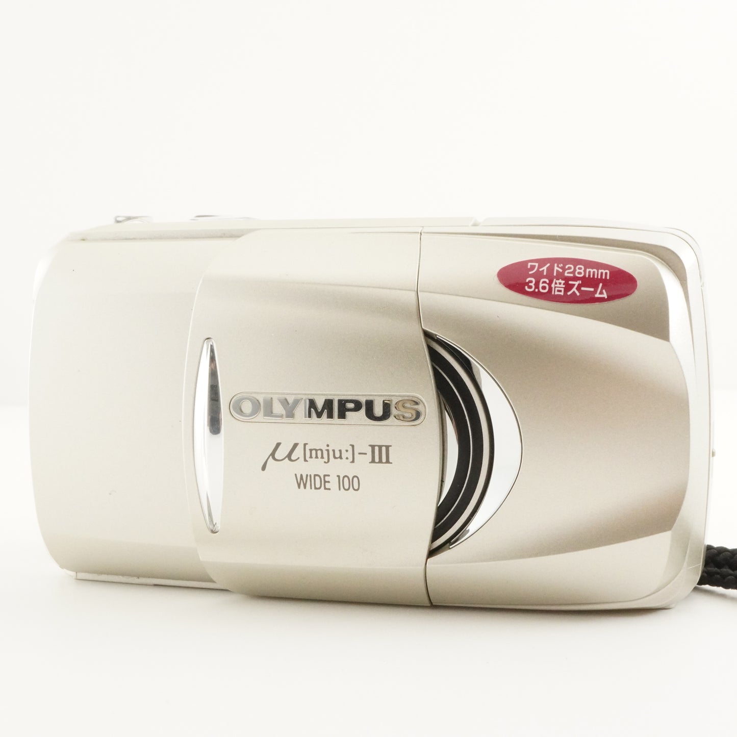 OLYMPUS mju III WIDE 100 [mju:] Point & Shoot Film Camera from Japan #10784