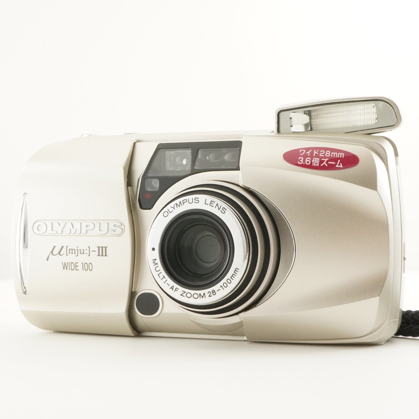 OLYMPUS mju III WIDE 100 [mju:] Point & Shoot Film Camera from Japan #10784