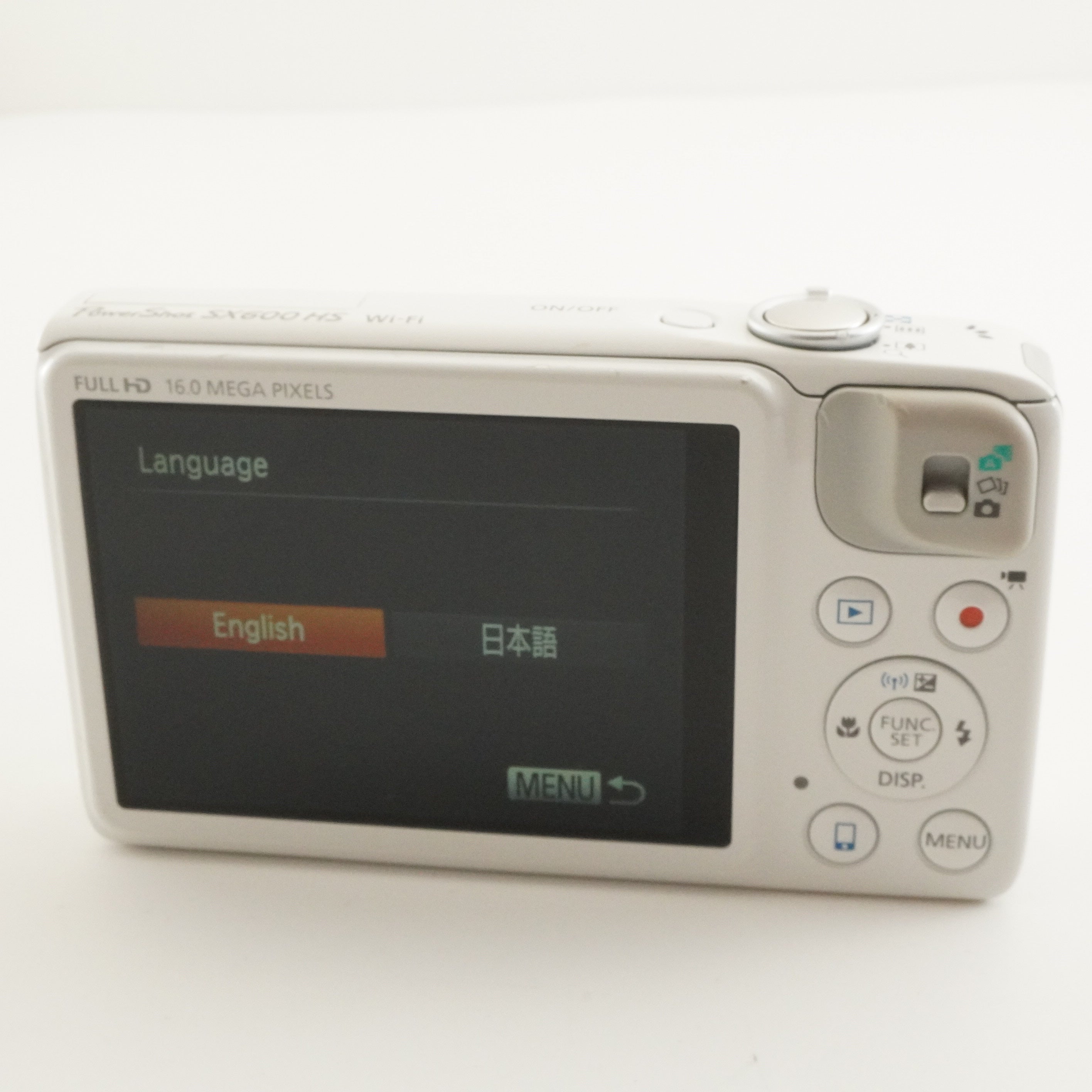 Canon キャノン PowerShot SX600 HS ホワイト Canon PowerShot SX600 HS 16.0MP Digital Camera - White for sale