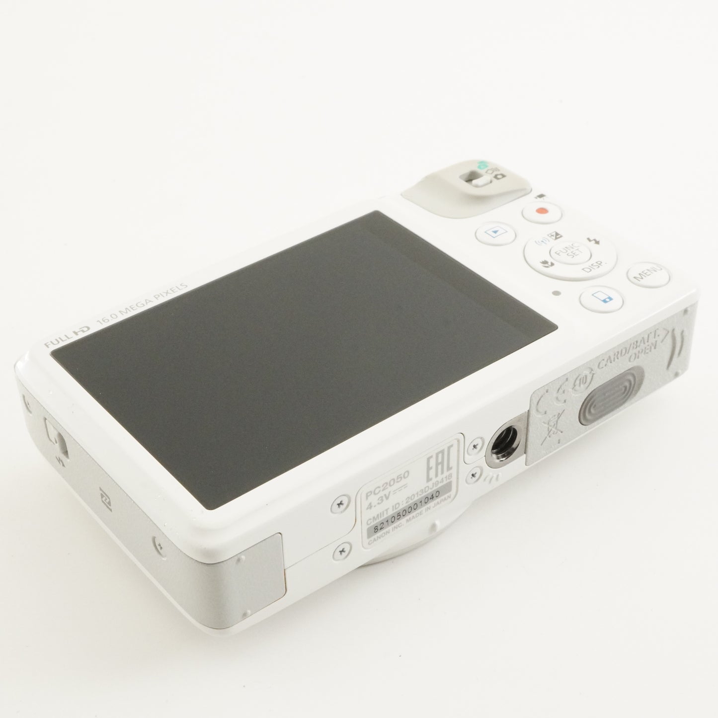 Canon PowerShot SX600 HS White + 4GB SDHC Card Digital Camera from Japan #10813