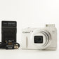 Canon PowerShot SX600 HS White + 4GB SDHC Card Digital Camera from Japan #10813