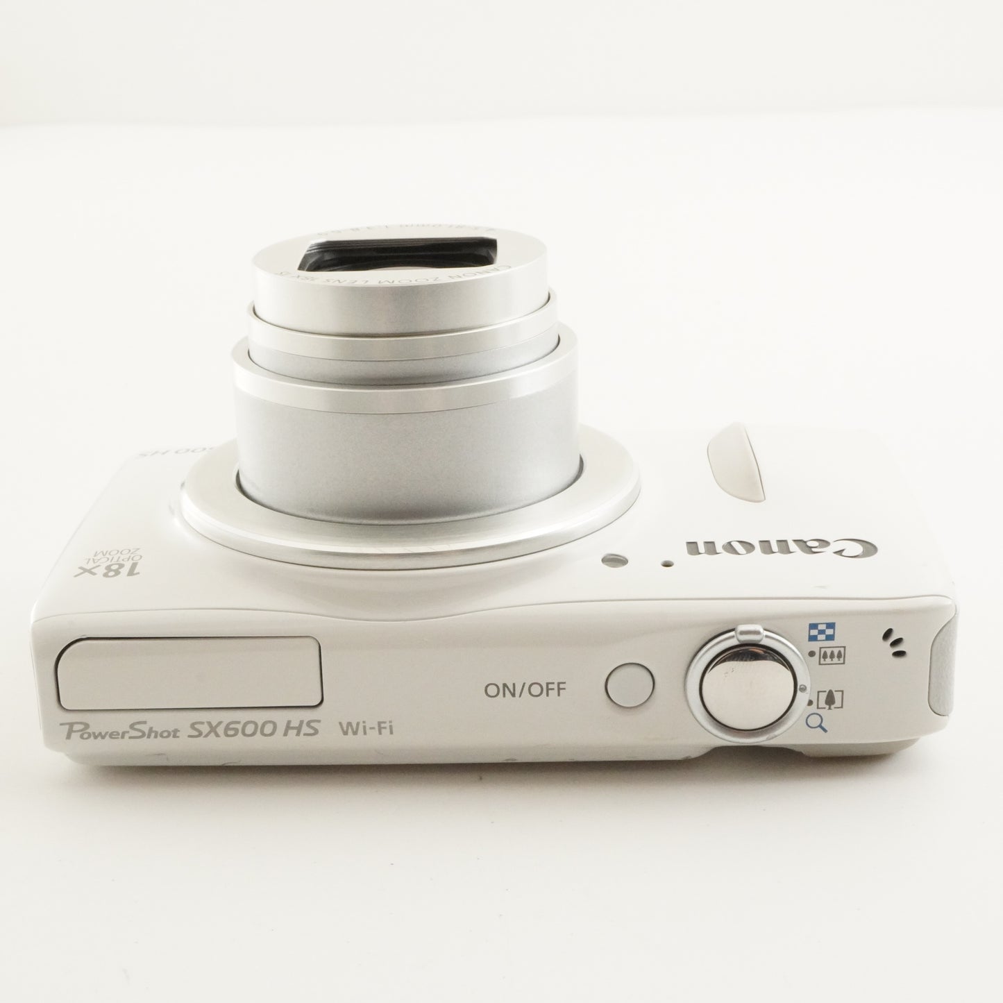 Canon PowerShot SX600 HS White + 4GB SDHC Card Digital Camera from Japan #10813