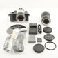 [7,861 Shots] OLYMPUS OM-D E-M5 Silver +12-50mm +4GB SDHC Card from Japan #10902