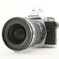 [7,861 Shots] OLYMPUS OM-D E-M5 Silver +12-50mm +4GB SDHC Card from Japan #10902