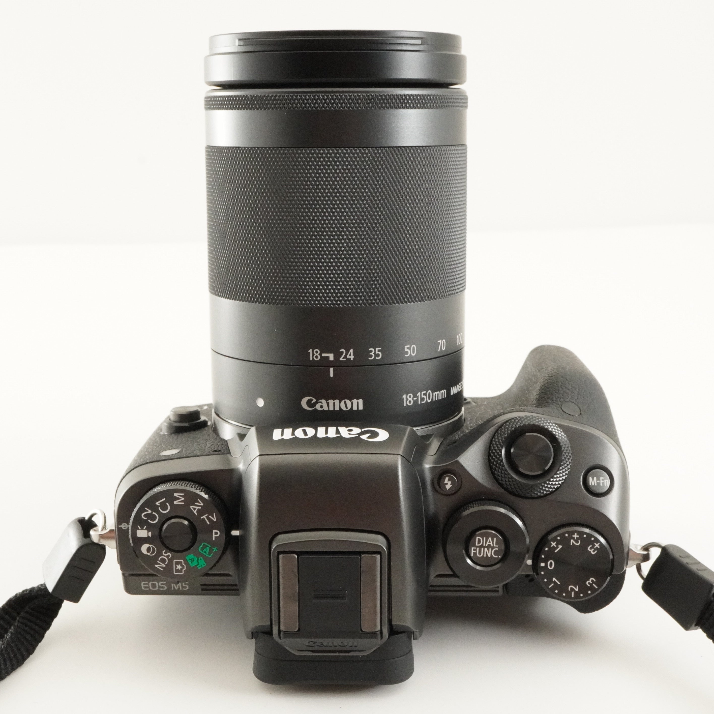 Canon EOS M5 + EF-M 18-150mm In Box +Mount Adapter +16GB SD from