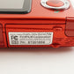 FUJIFILM FINEPIX Z20fd Red With 2GB SD Card Digital Camera from Japan #1642