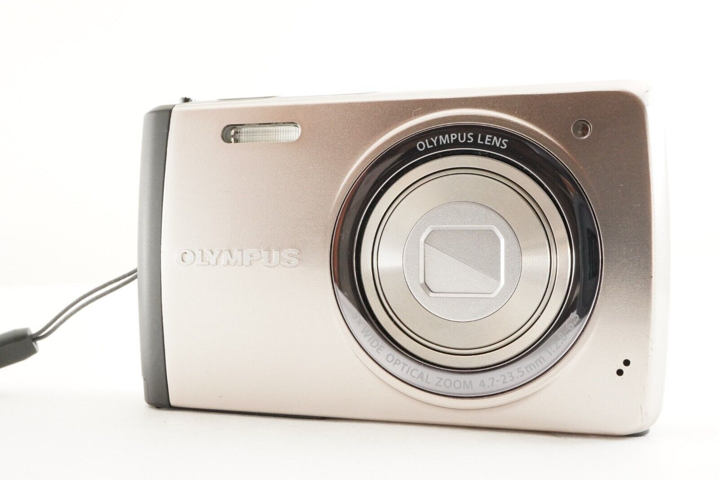 OLYMPUS STYLUS VH-410 Silver With 4GB SDHC Card Digital Camera from Japan #1514