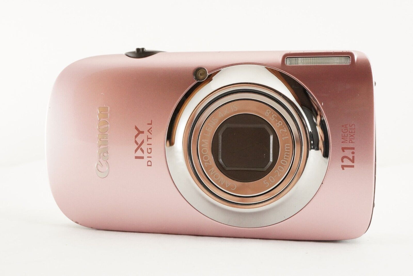 Canon IXY 510 IS Pink With 4GB SDHC Card Digital Camera from Japan #0012