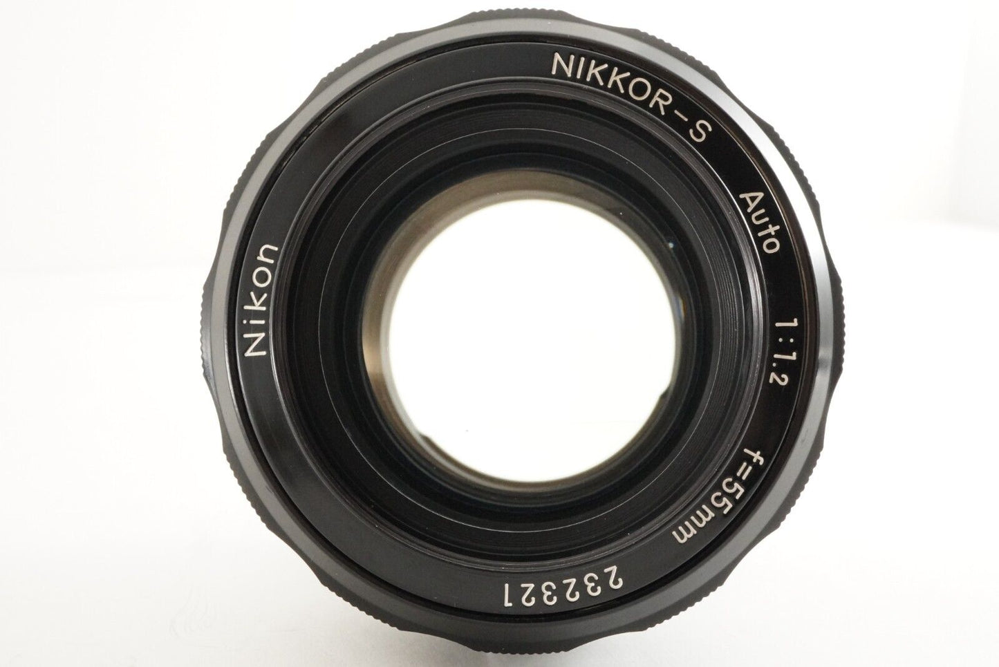 NIKON NIKKOR-S Auto 55mm F1.2 Ai Converted Lens Photo tested! From Japan #7880