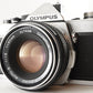 OLYMPUS OM-2N + OM-SYSTEM F.ZUIKO AUTO-S 50mm F1.8 Film Camera from Japan #8505