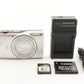 Canon IXY 640 Silver With 4GB SDHC Card Compact Digital Camera from Japan #0842