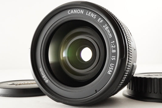 Canon EF 28mm F2.8 IS USM AF Wide Angle Lens from Japan #0605