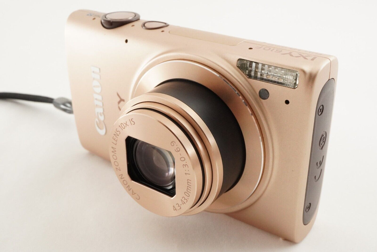 Canon IXY 610F Gold With 4GB SDHC Card Digital Camera from Japan #9386