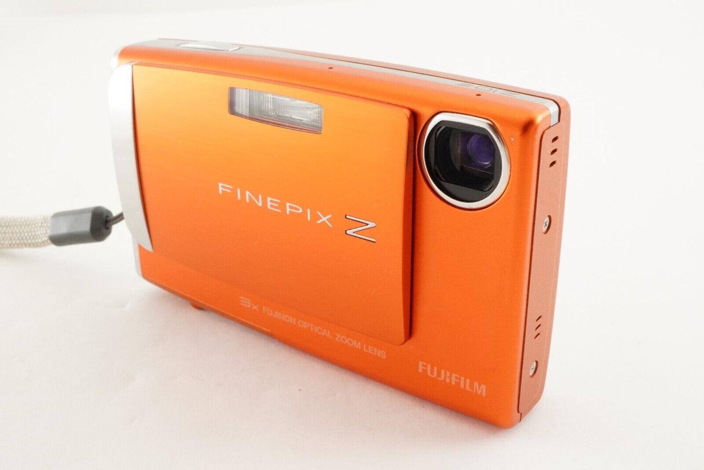 FUJIFILM FinePix Z10fd Orange With 2GB SDHC Card Digital Camera from Japan #1536