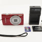 Canon IXY 120 Red With 4GB SDHC Card Compact Digital Camera from Japan #1646