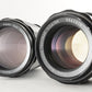 PENTAX Super-Multi-Coated TAKUMAR 50mm F1.4 + 135mm F3.5 Lens from Japan #8175