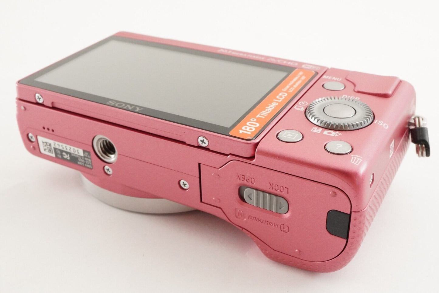 [S/C: 2,700] SONY Alpha a5000 ILCE-5000 Pink + E PZ 16-50mm from Japan #9770