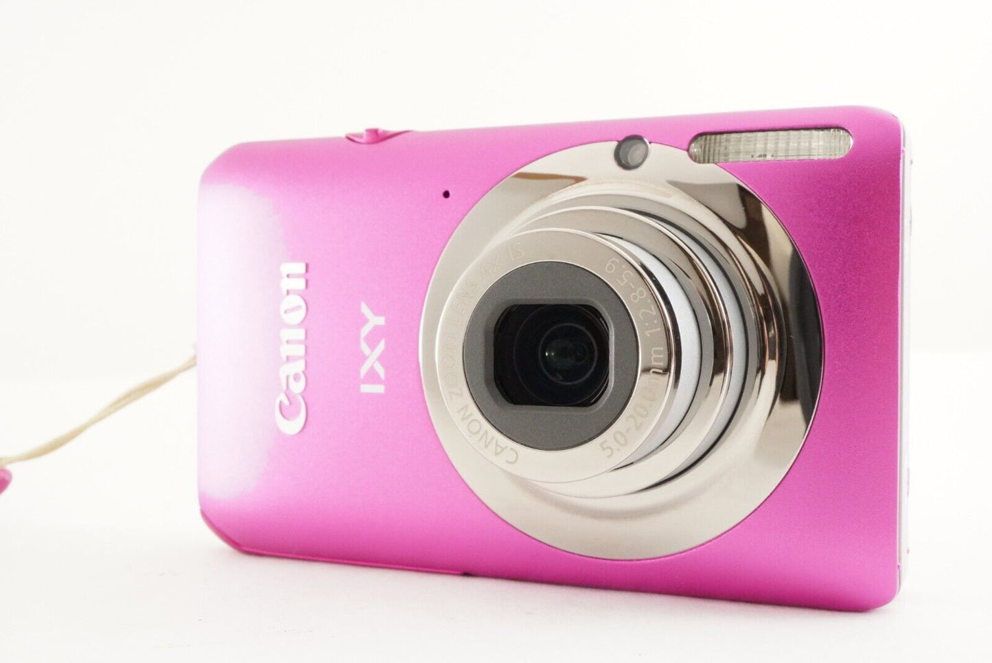 Canon IXY 210F Pink In Box With 4GB SDHC Card Digital Camera from Japan #1457