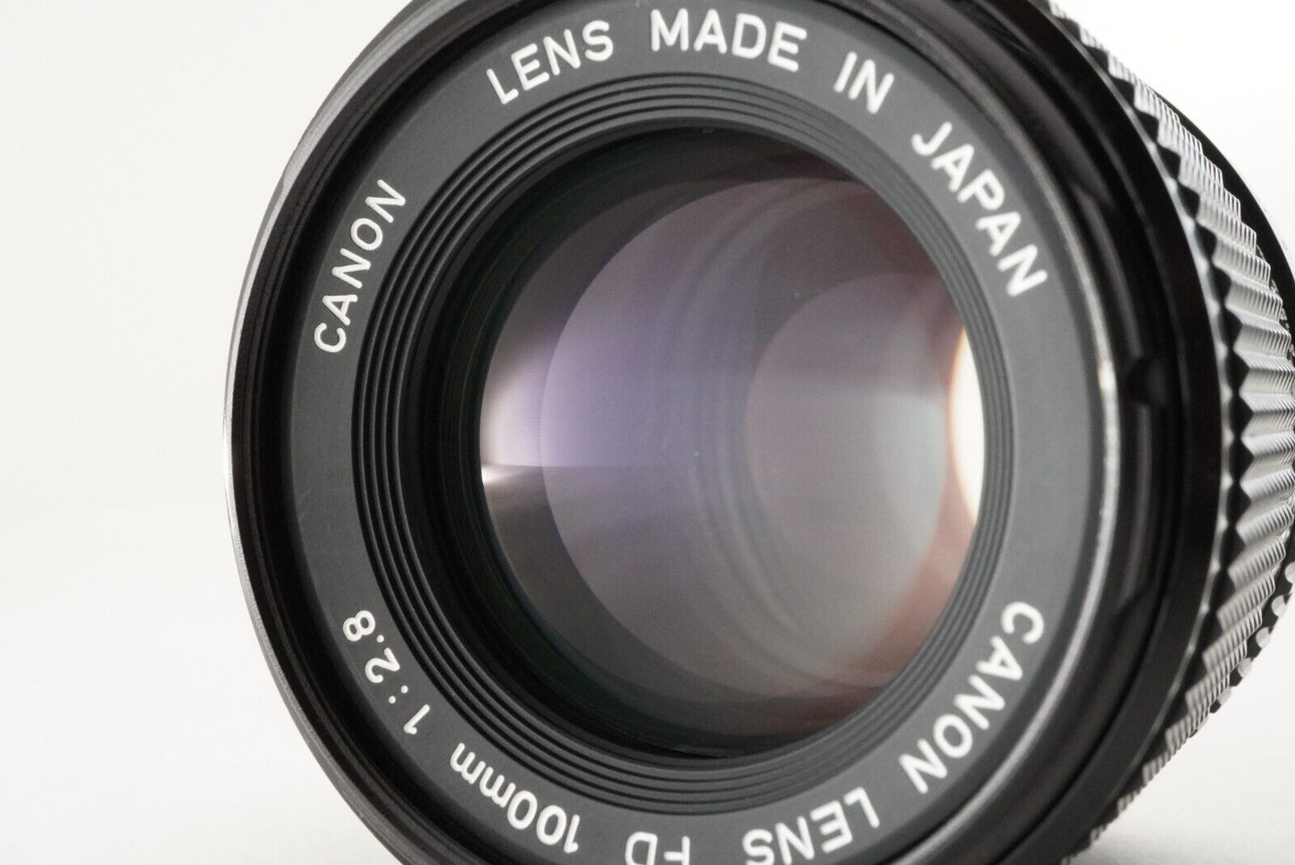 Canon NEW FD 100mm F2.8 MF Telephoto Lens from Japan #9805