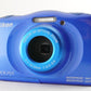 Nikon COOLPIX W100 Blue In Box With 4GB SDHC Card Digital Camera from Japan#1634