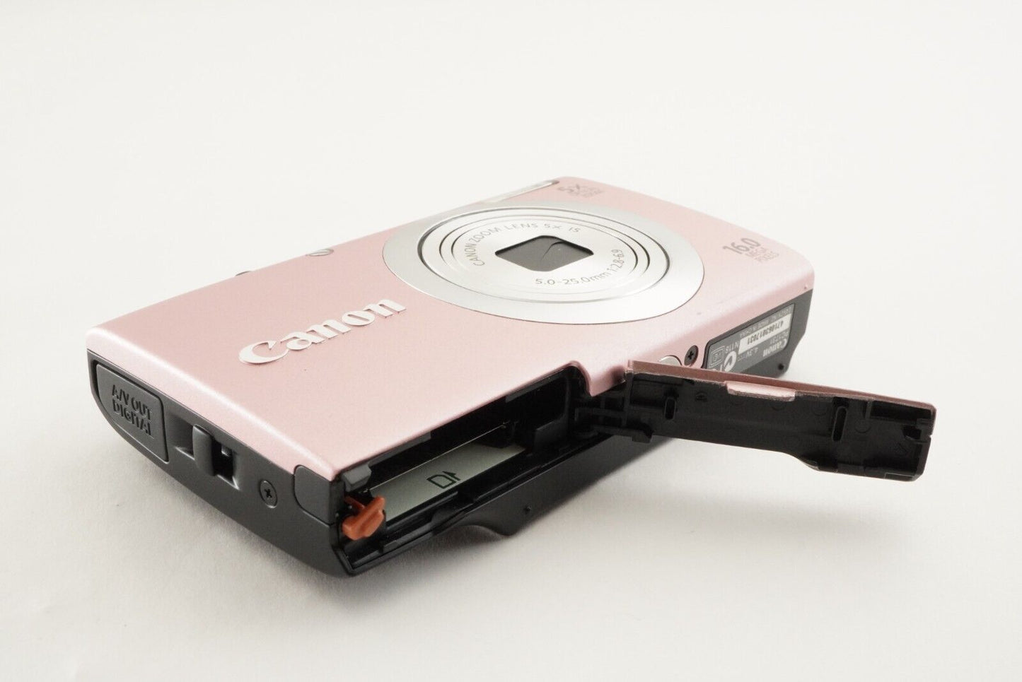 Canon PowerShot A2400 IS Pink With 4GB SDHC Card Digital Camera from Japan #1612