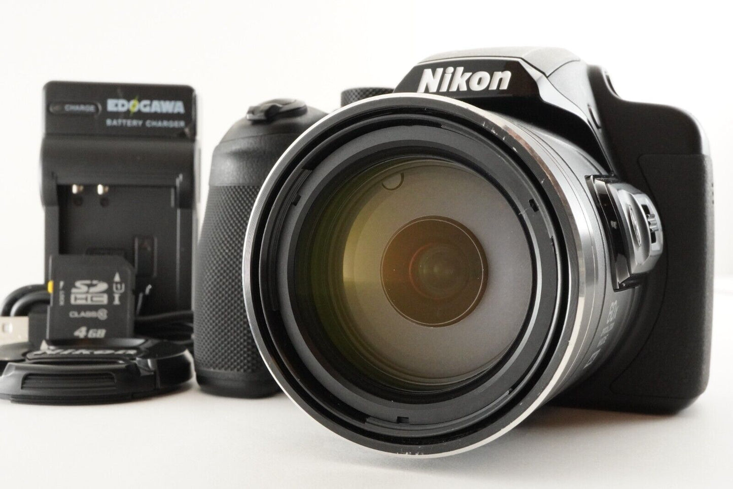 Nikon COOLPIX B700 Black In Box & 4GB SDHC Card Digital Camera from Japan #0968