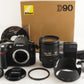 [S/C 2864] Nikon D90 + AF-S 16-85mm F3.5-5.6G ED VR In Box from Japan #0129