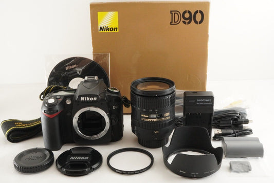 [S/C 2864] Nikon D90 + AF-S 16-85mm F3.5-5.6G ED VR In Box from Japan #0129