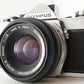 OLYMPUS OM-2N + OM-SYSTEM ZUIKO AUTO-S 50mm F1.8 Film Camera from Japan #8833