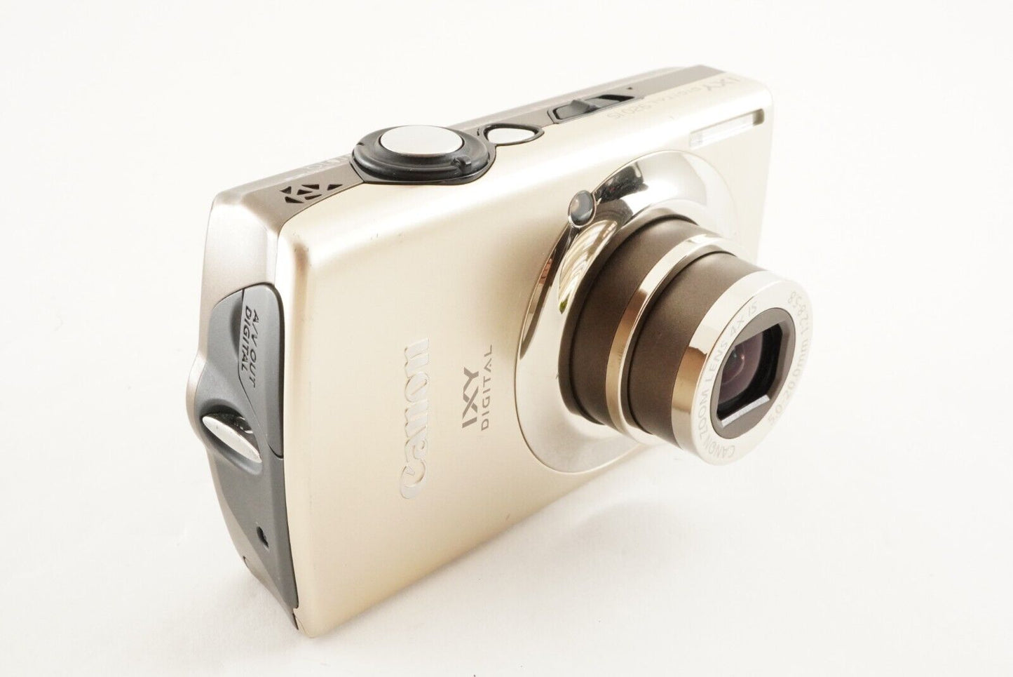 Canon IXY DIGITAL 920 IS Gold With 4GB SDHC Card Digital Camera from Japan #1490