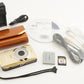 Canon IXY 10S Gold In Box With 4GB SDHC Card Digital Camera from Japan #1528