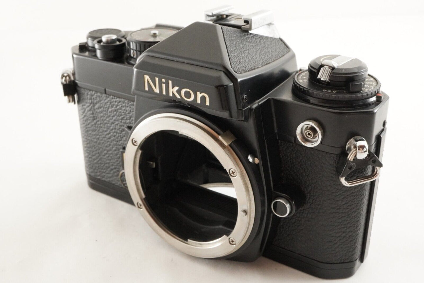 Nikon FE Black + Ai-s NIKKOR 50mm F1.8 Pancake SLR Film Camera from Japan #9730