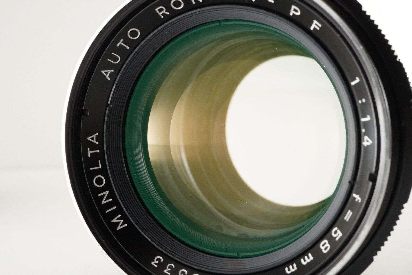 MINOLTA AUTO ROKKOR-PF 58mm F1.4 + TELE ROKKOR-PF 135mm F2.8 from Japan #8166