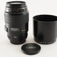 CANON MACRO EF 100mm F2.8 USM AF MACRO Lens from Japan #7845